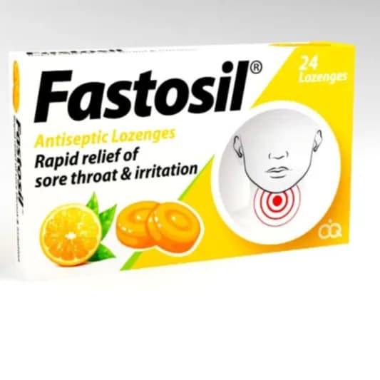 Fastosil Honey And Lemon Lozenges 24's