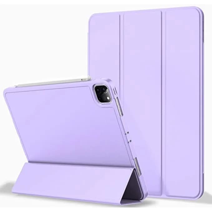 Book Cover Smart Case for iPad 12.9 Inch - Lavender