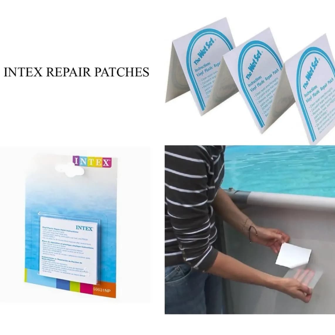 repair patches - intex 59631