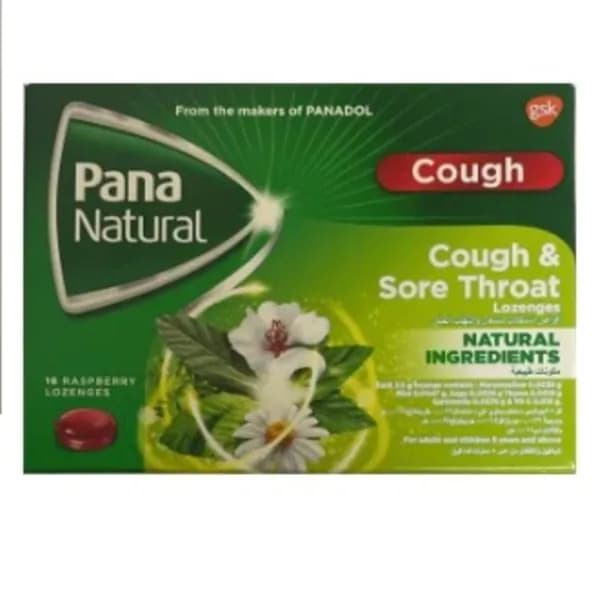 Pana Natural Cough Lozenges 16S