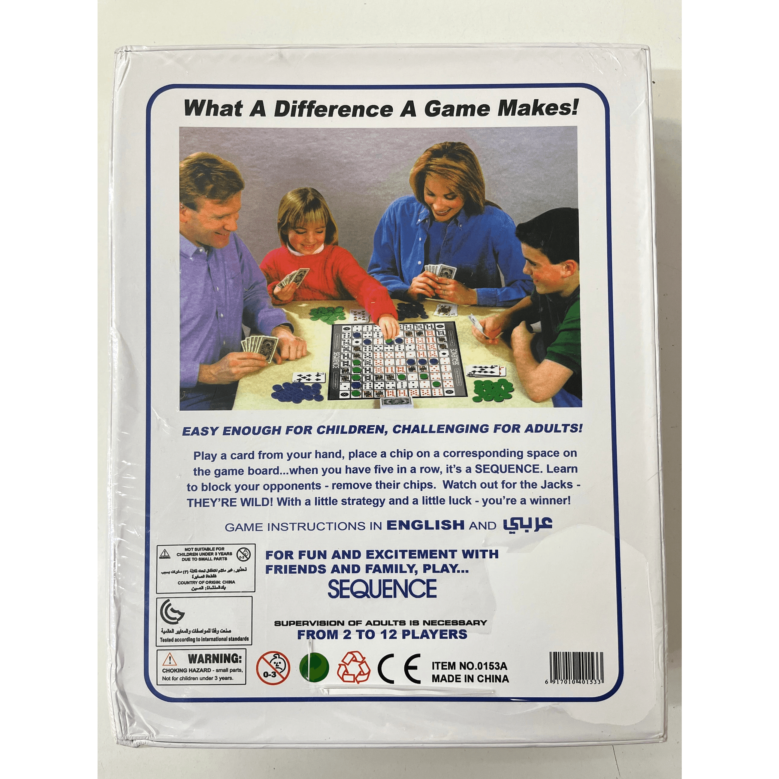 Sequence Board Game