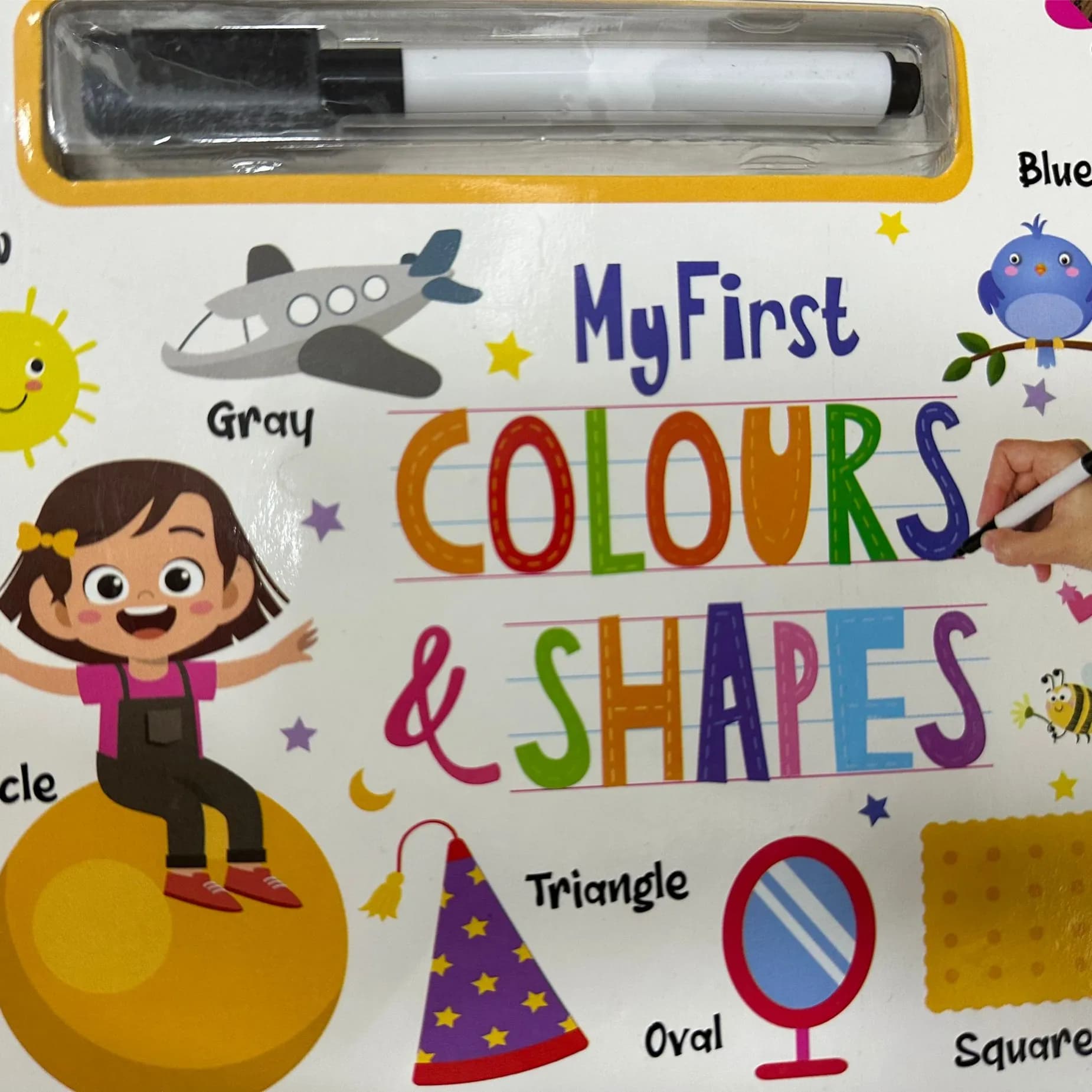 MY FIRST COLOURS AND SHAPES - LEARN TO WRITE