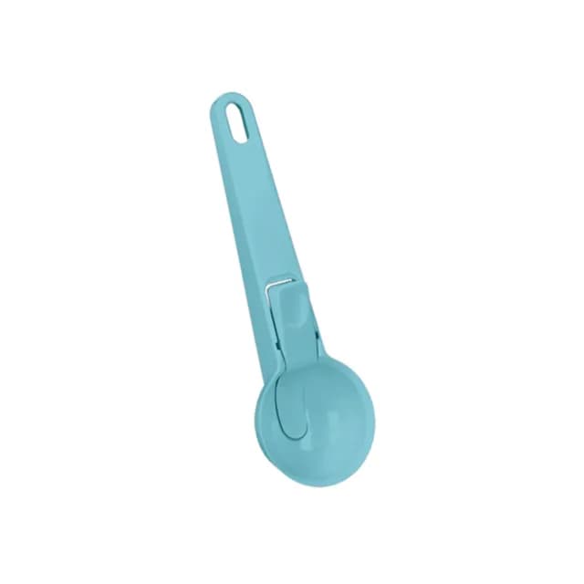 metaltex ice cream scoop dump blue mint