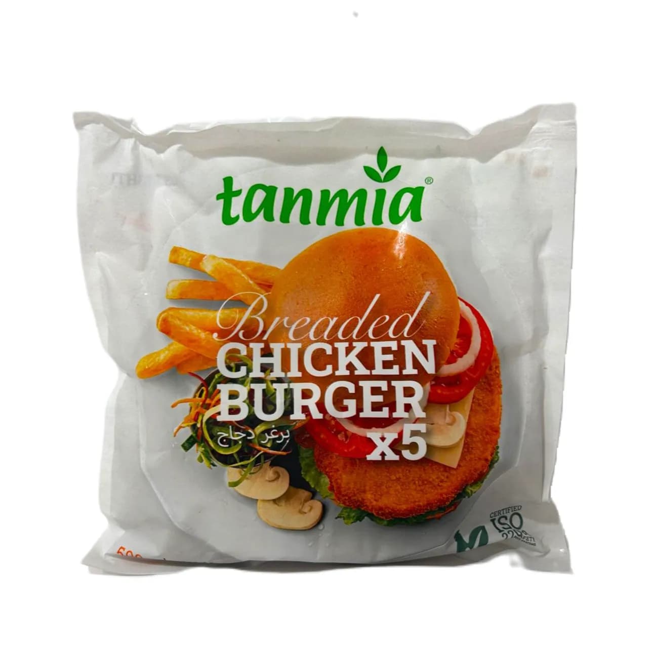 Tanmia Chicken Breaded Burger 500g