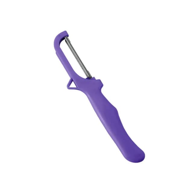 metaltex speedy vegetable peeler purple