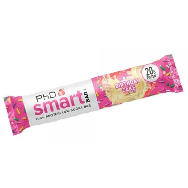 Phd Smart High Protein Low Sugar Bar - Birthday Cake 64 g