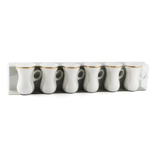 Porceletta Ivory Belly Tea Cup Set D11