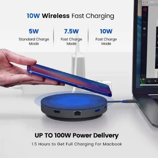 11 In 1 Wireless Charge Hub