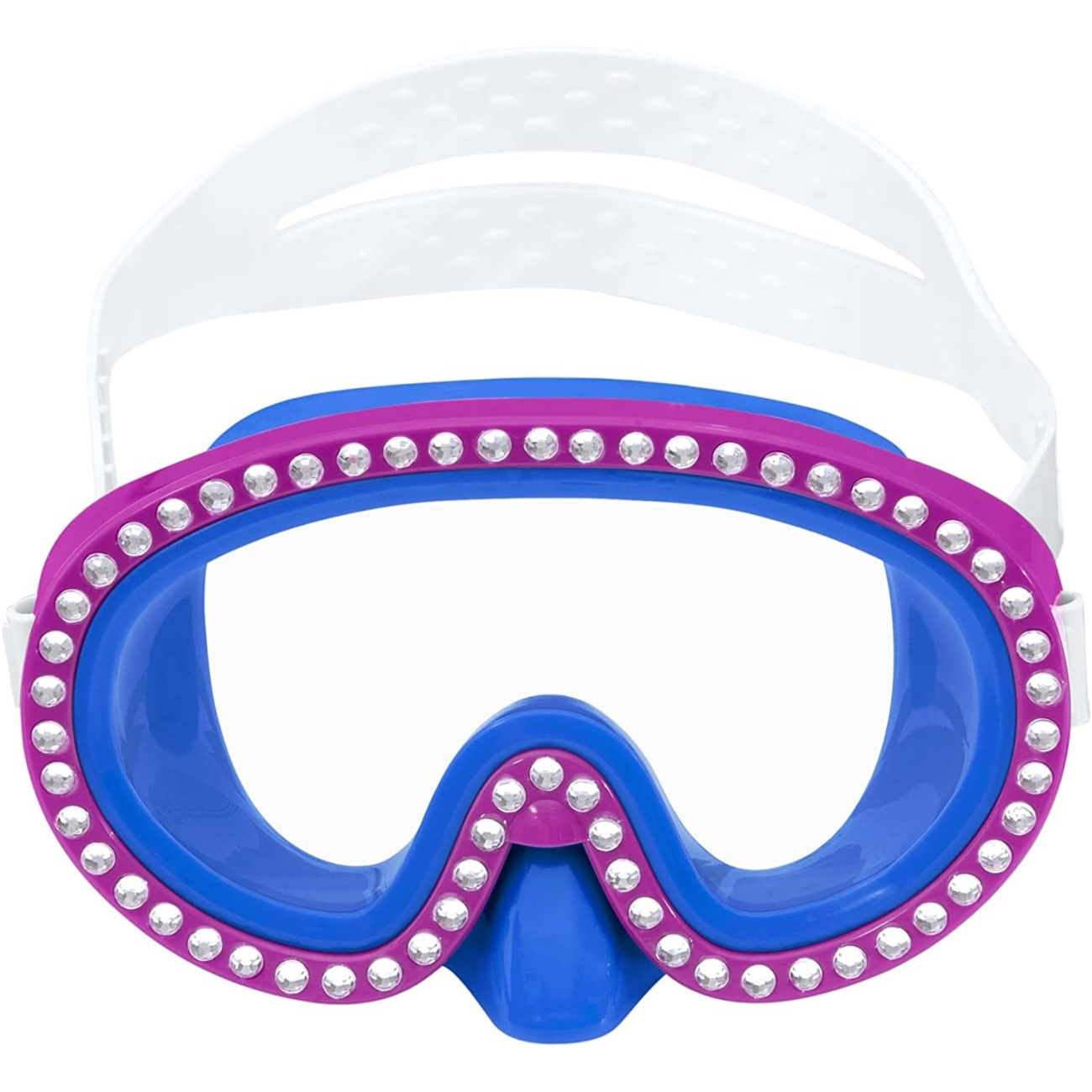 Bestway Hydro Pro Sparkle N Shine Diving Swimming Mask - Goggles For Age 7+ - 1 Piece Set - POLT140