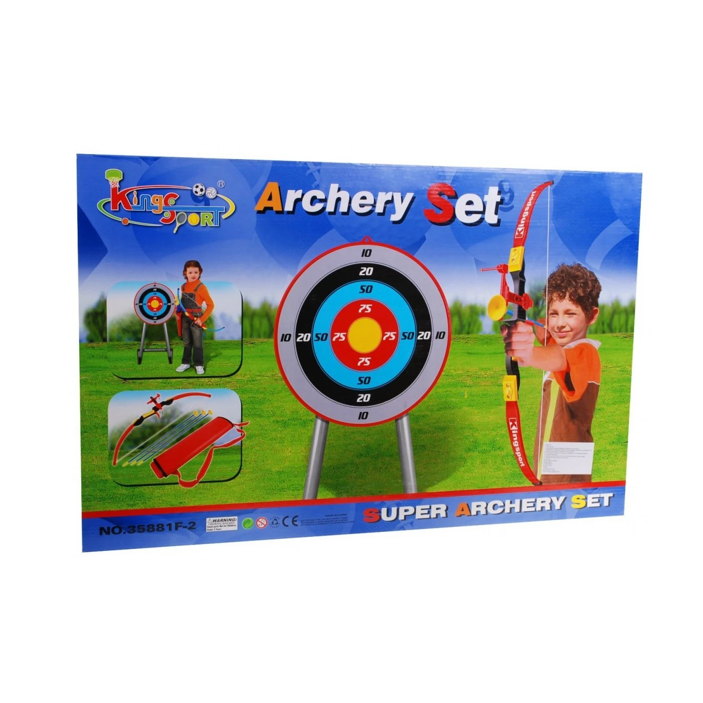 Bow And Arrow Set With Super Archery Target For Kids - GSWD154