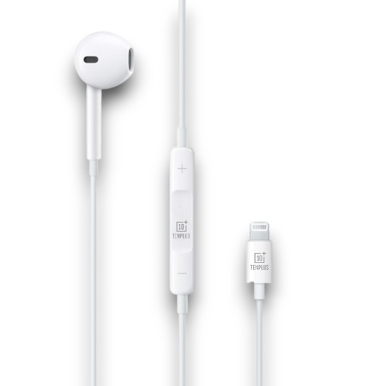 TENPLUS - Lightning Earphone for iPhone - Single (T3458)