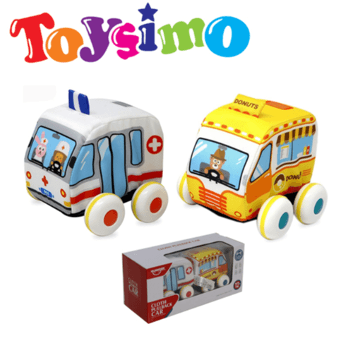 Cloth Pull Back Car Set