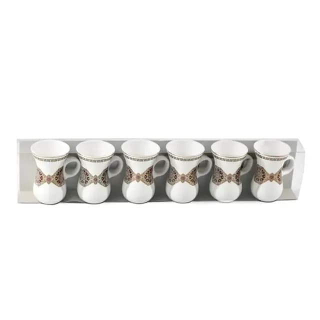 Porceletta Ivory Belly Tea Cup Set D02