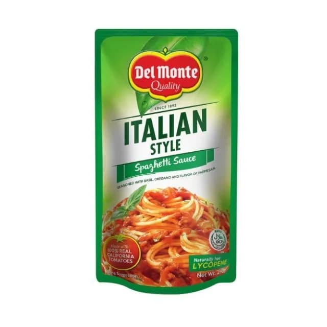 Delmonte Spaghetti Sauce Italian 250Gm