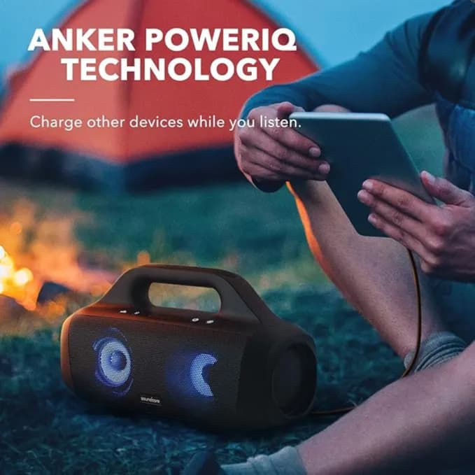 Anker Soundcore Select Pro, Outdoor Bluetooth Speaker with BassUp Technology,