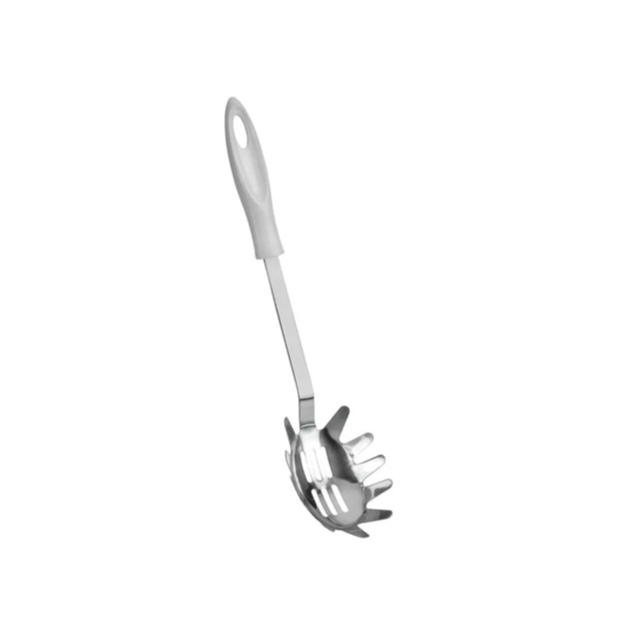 metaltex kristall line stainless steel spaghetti spoon