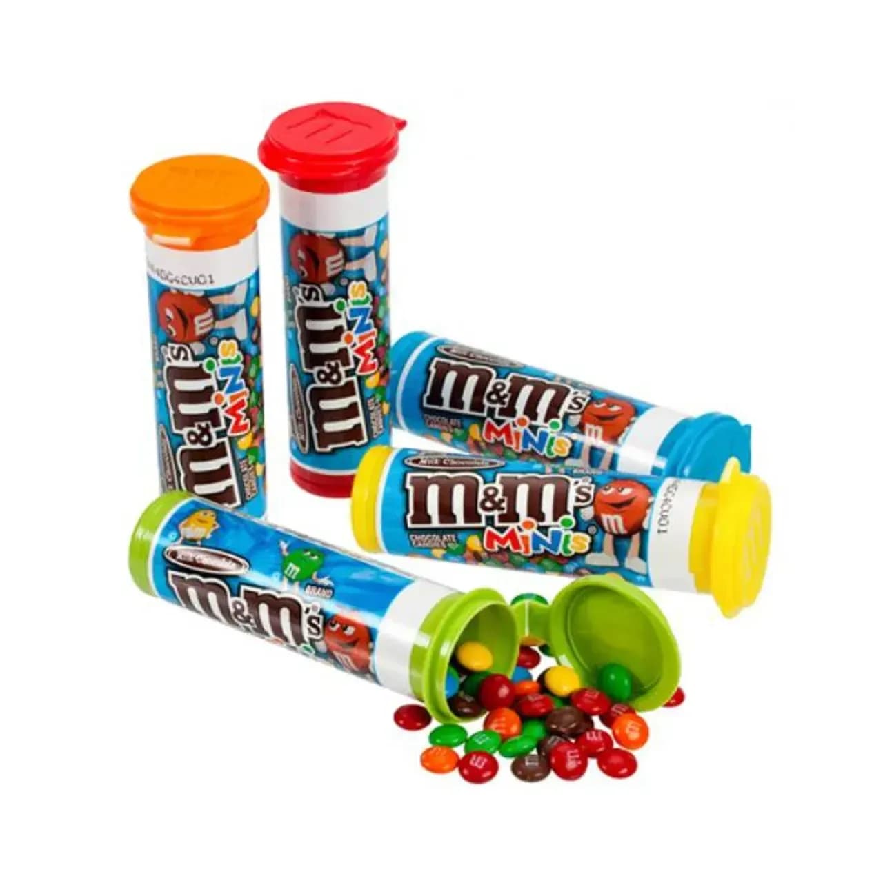 M&m's Minis Chocolate Tube 30.6grm