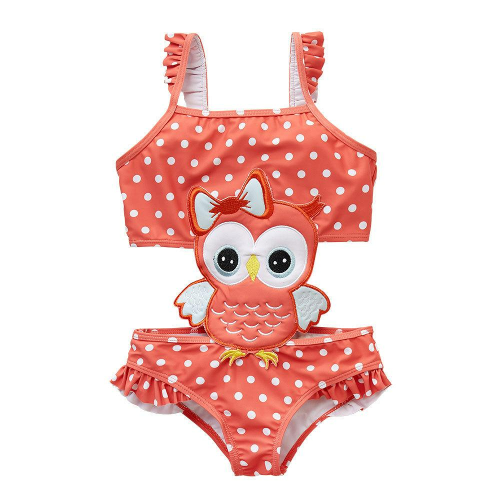 Cute Owl Baby Swimsuit