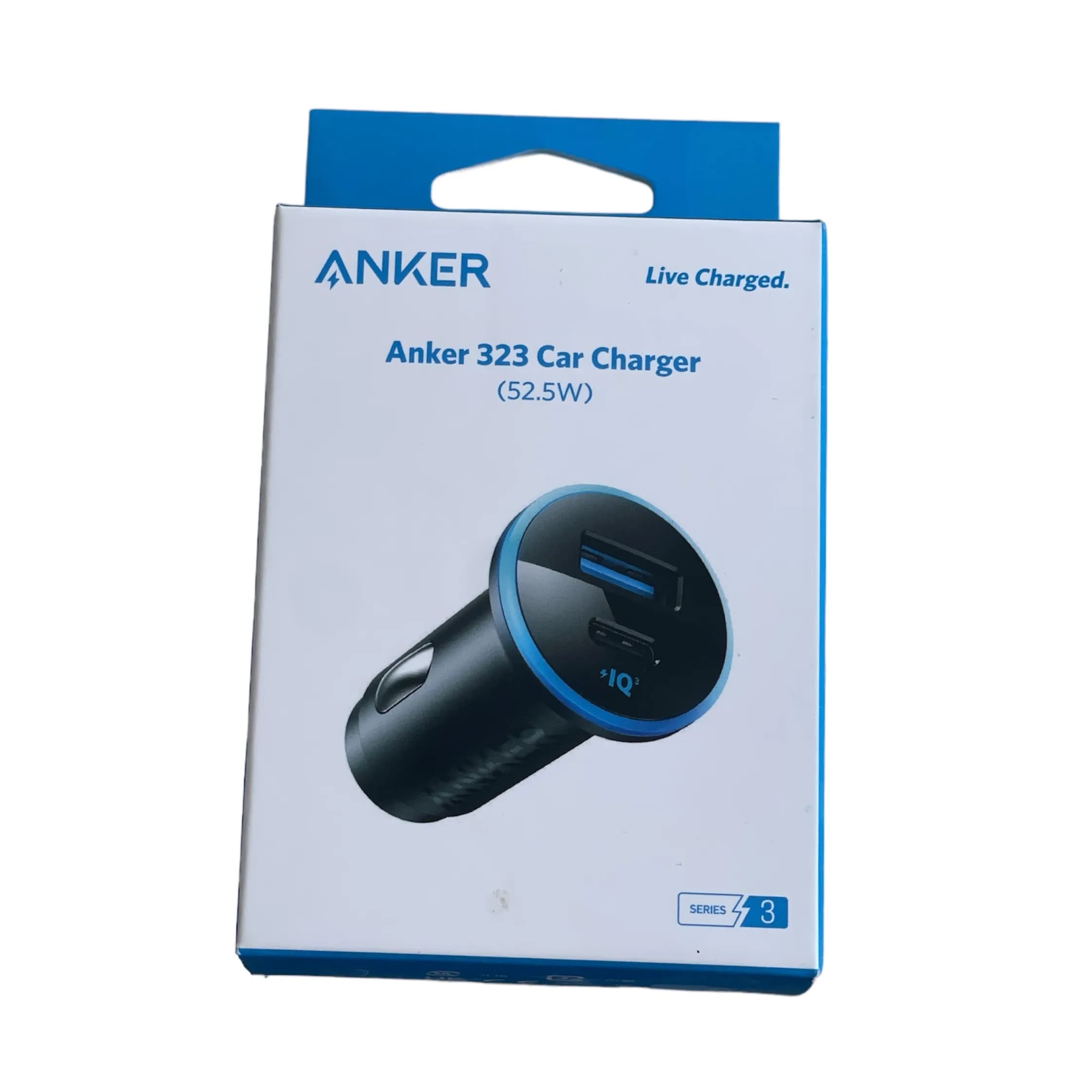 Anker 323car charger 52 w