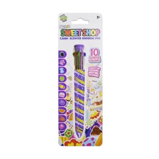 Scentos Candy Scented Rainbow 10 Colors Pen - (PNFS56)