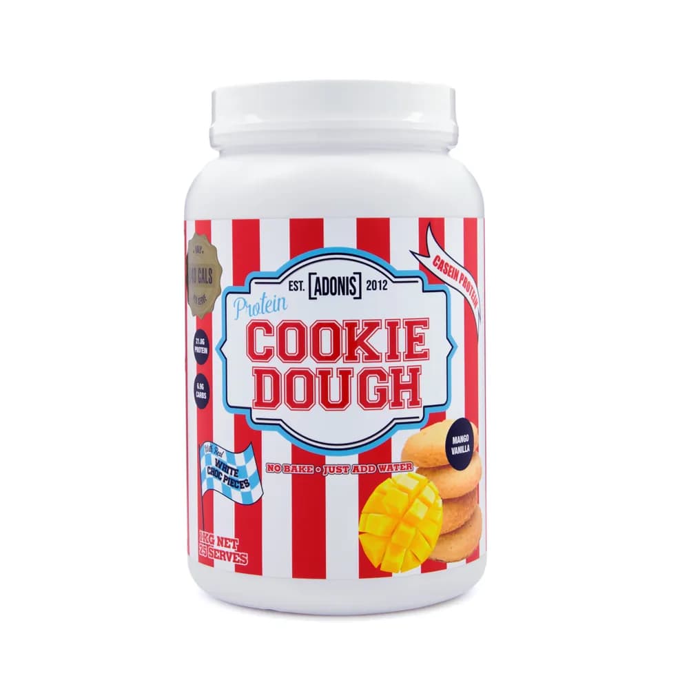 ADONIS PROTEIN COOKIE DOUGH 1KG MANGO VANILLA