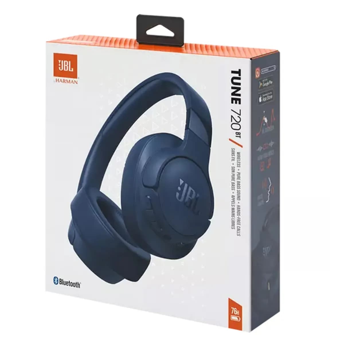 Bluetooth Headset - Jbl Tune 720 Blue