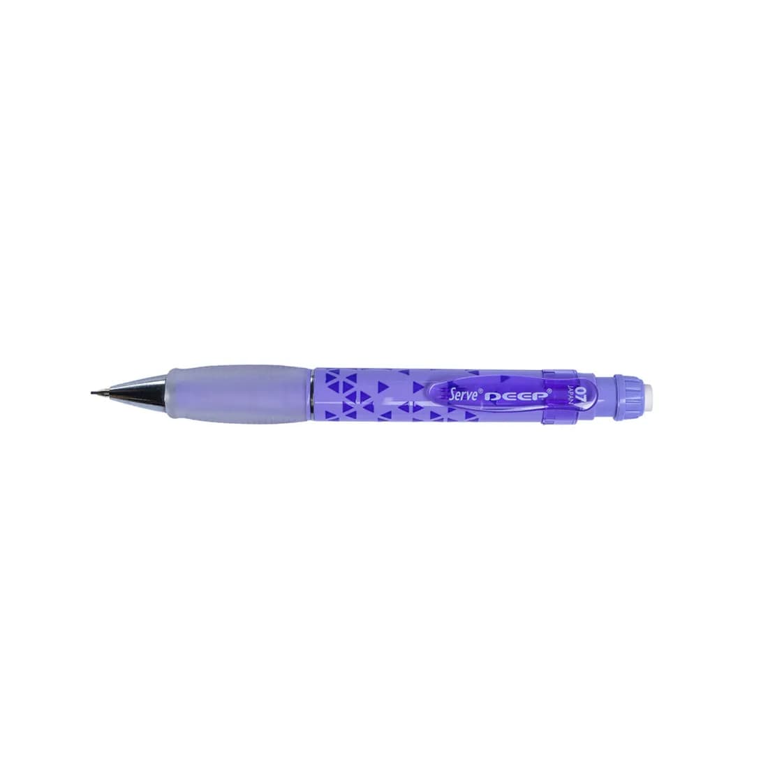 Serve Triangles Mechanical Pencil 0.7 Purple