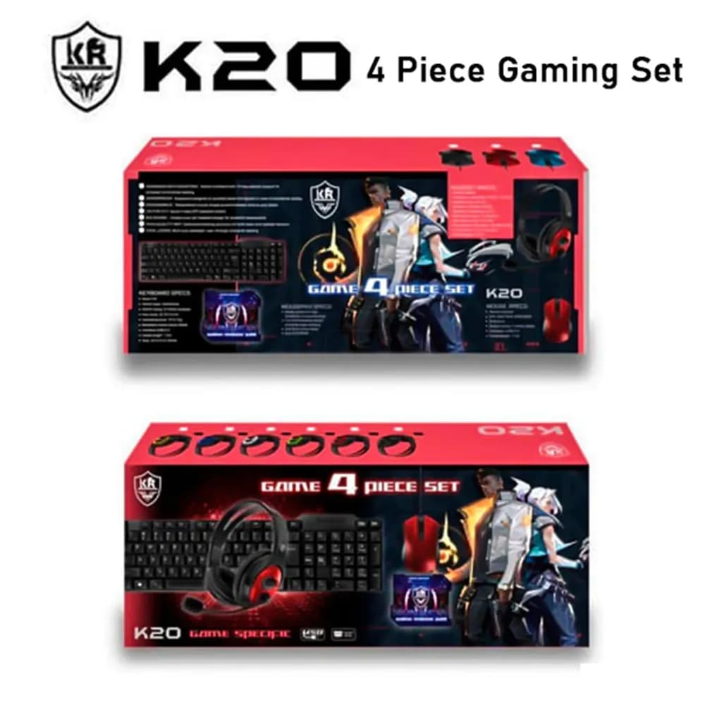 K20 Game 4 Piece Set