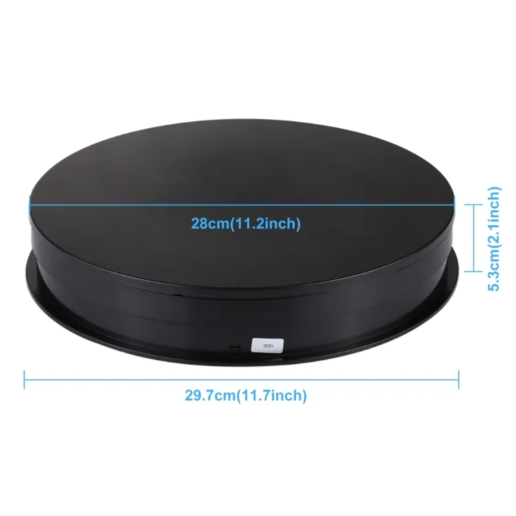 30 Cm Usb Electric Rotating Turntable Display Stage