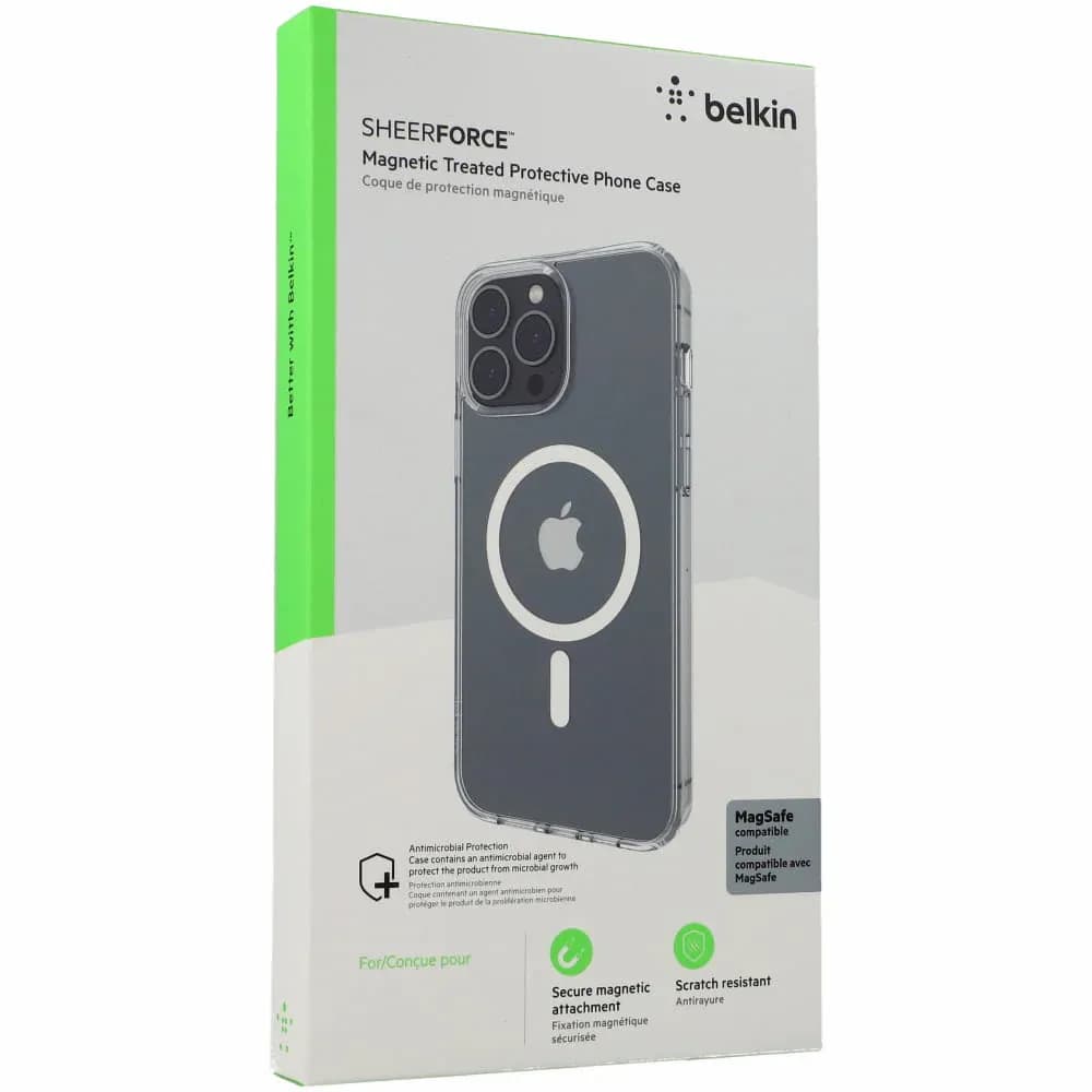 Belkin iphone 12 pro sheerforce magnetic Clear cover