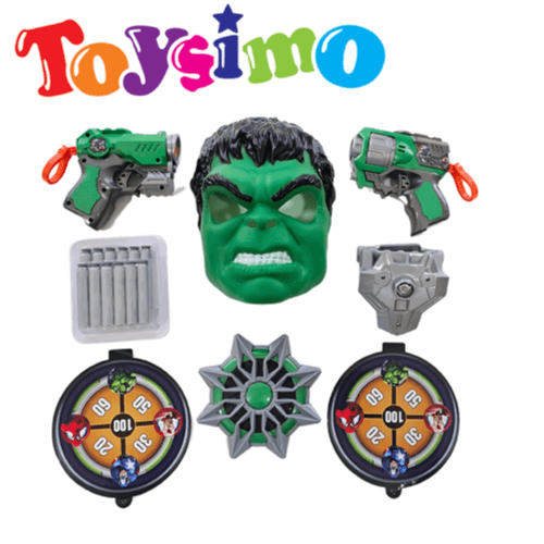 Hulk GUNS WITH MASK
