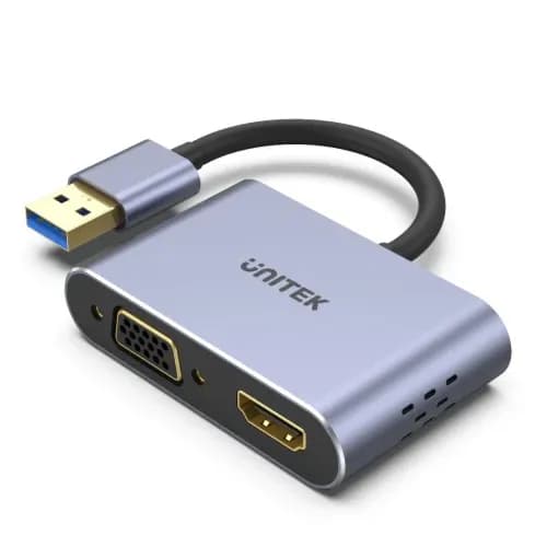 USB 3.0 to HDMI and VGA Adapter-V1304A