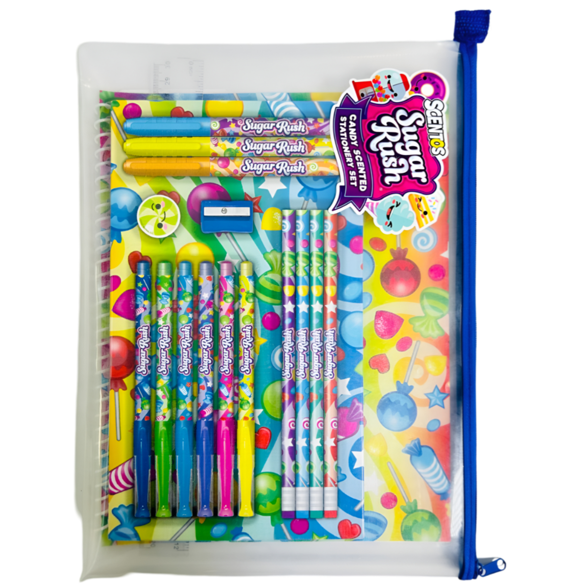 Scentos - Sugar Rush Candy Scented Stationery Case - (DWFS90)