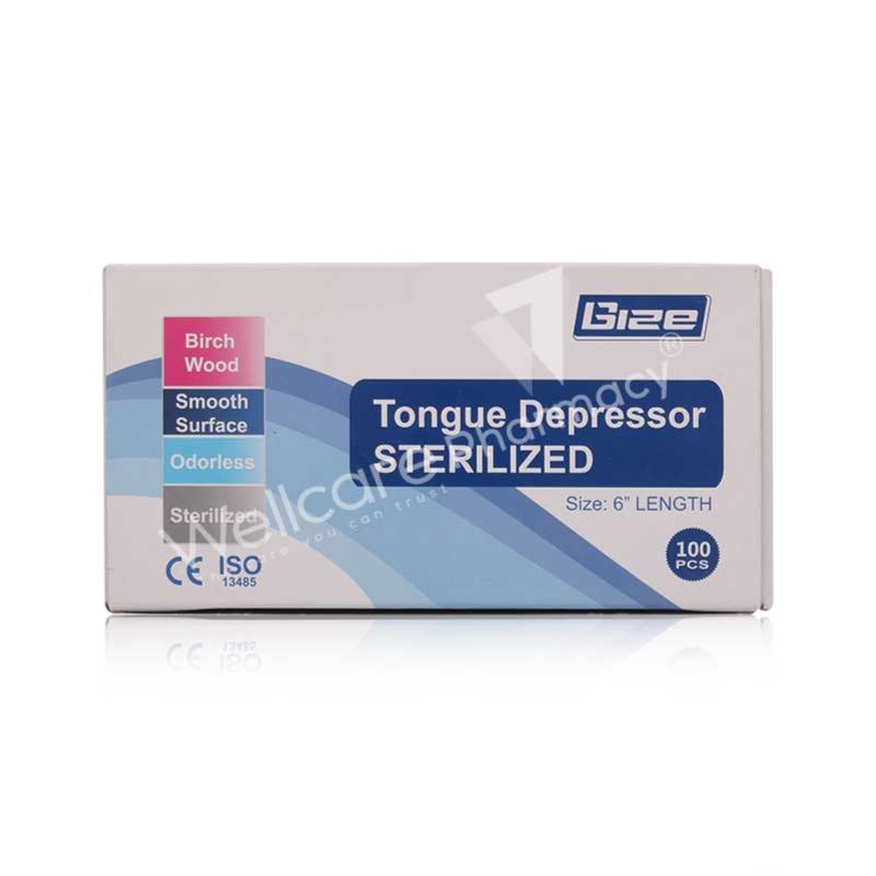 gize tongue depressor sterilized 100s