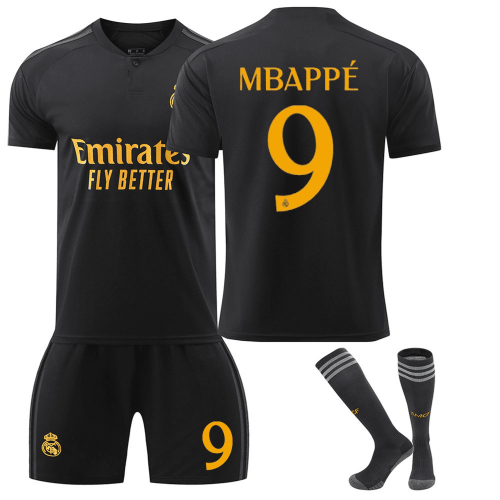 Mbappe Real Madrid- Black - Kids