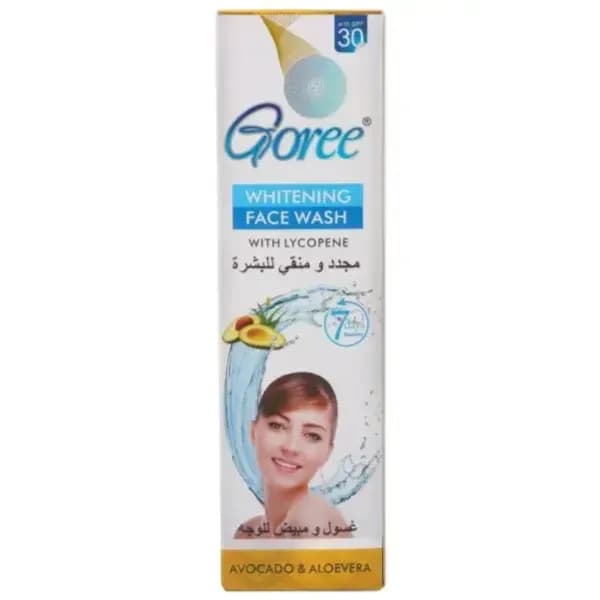 Goree Avocado & Aloevera Whitening Face Wash 70ml