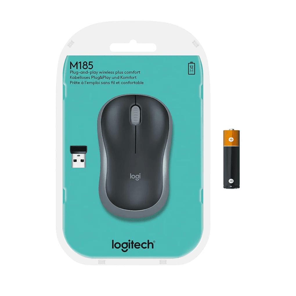 Logitech M185 Compact Wireless Mouse