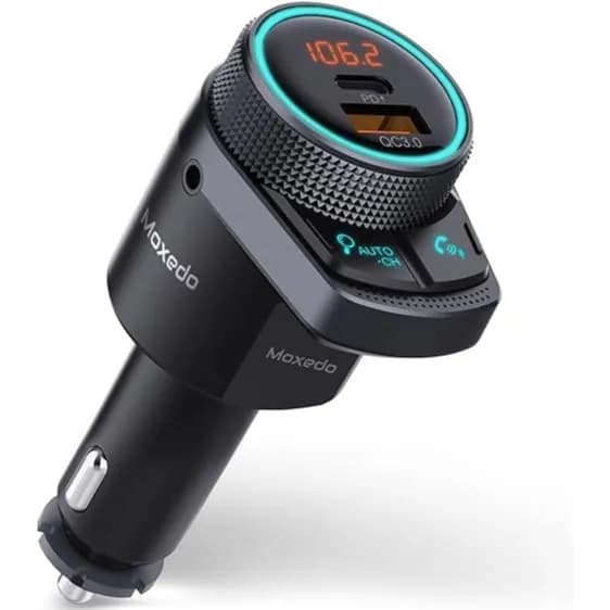 Moxedo Bluetooth FM Transmitter for Car, 38W