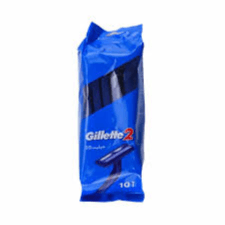 Gillette 2 Razor 10Pcs