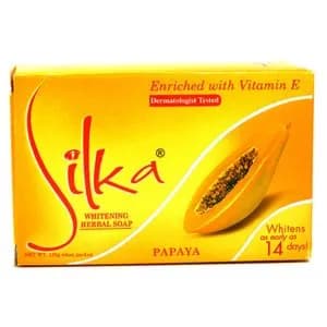 Silka Whitening Herbal Soap Papaya 135 gr