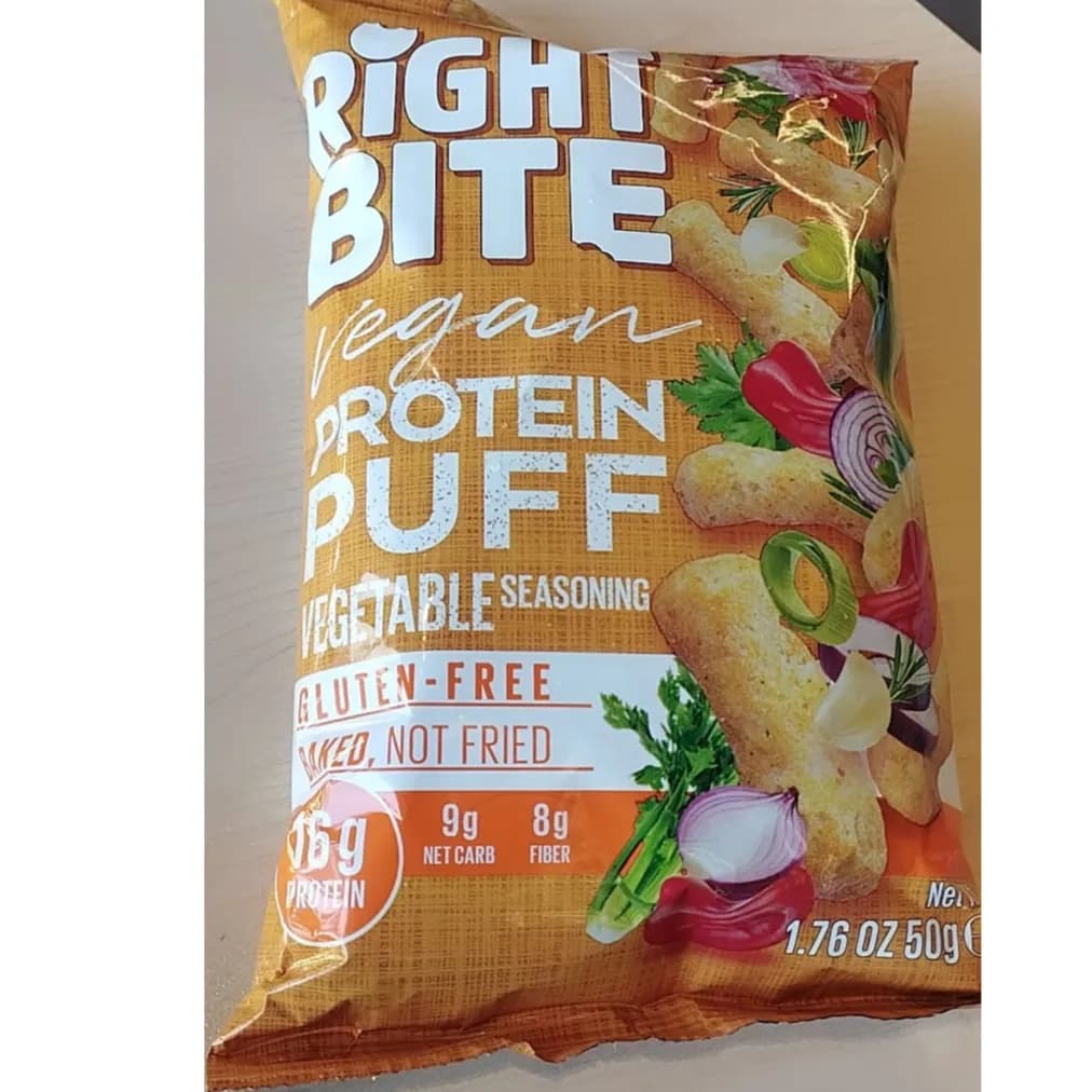 Rite Bite Protein Puff  Veggie Mix 50g