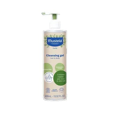 mustela cleansing gel 400ml