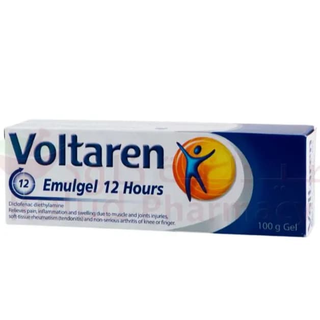 VOLTAREN EMULGEL 12 HOURS 100 GM