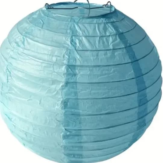 Blue Paper Lantern