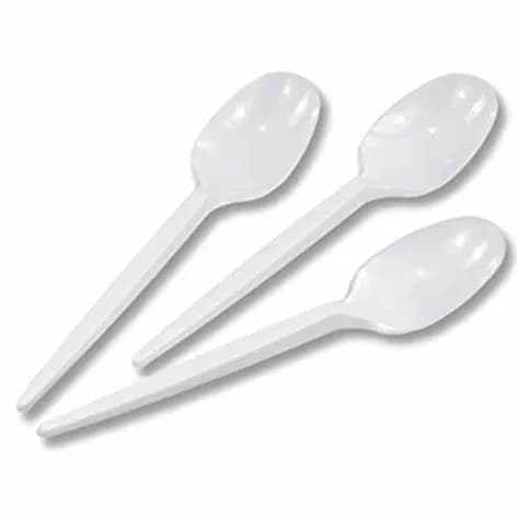 Disposable Plastic Spoon 50pcs Small