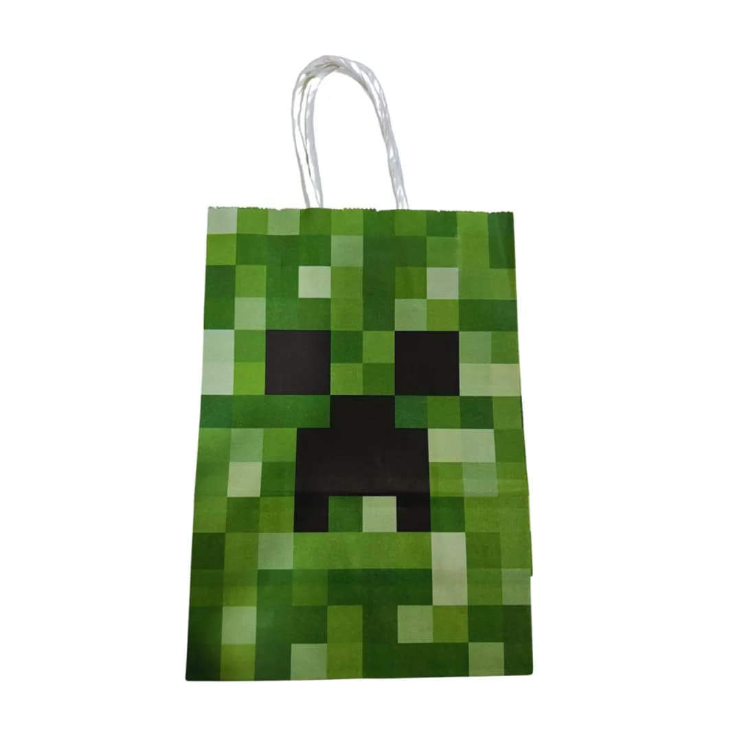 Minecraft Gift Paper Bag