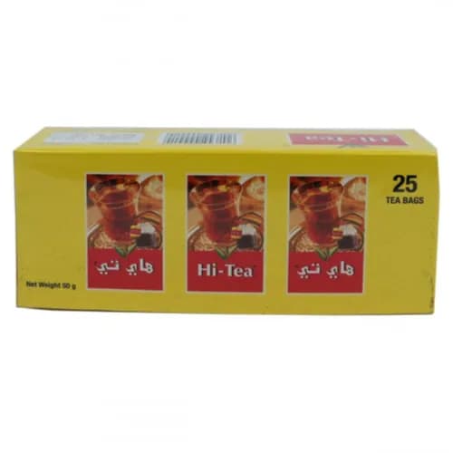 Hi-Tea Tea Bags 25 Pieces 50gr