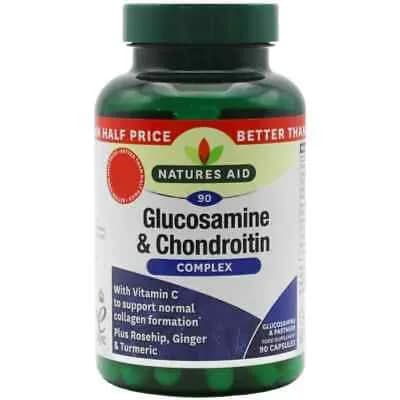 Nature Aid Glucosamine & Chondrotin  90 Tablets