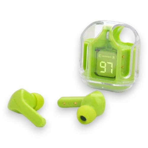 Transparent Wireless Headphones(green)