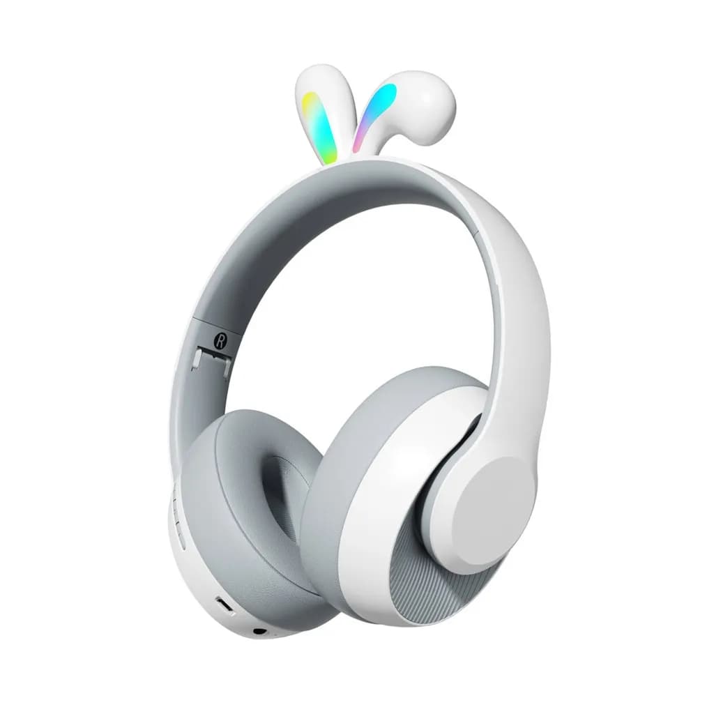 Porodo Soundtec Kids ENC Headphone Rabbit Ear phone